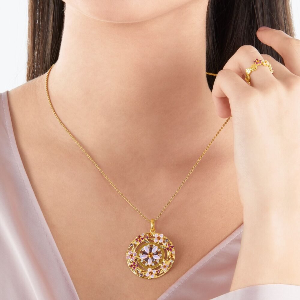 Thomas Sabo Pendant Flowers Gold - Image 3