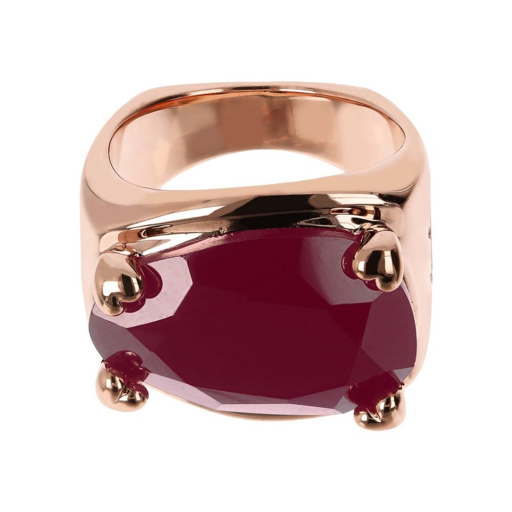 Bronzallure Romantic Plum Agate Ring - Image 3