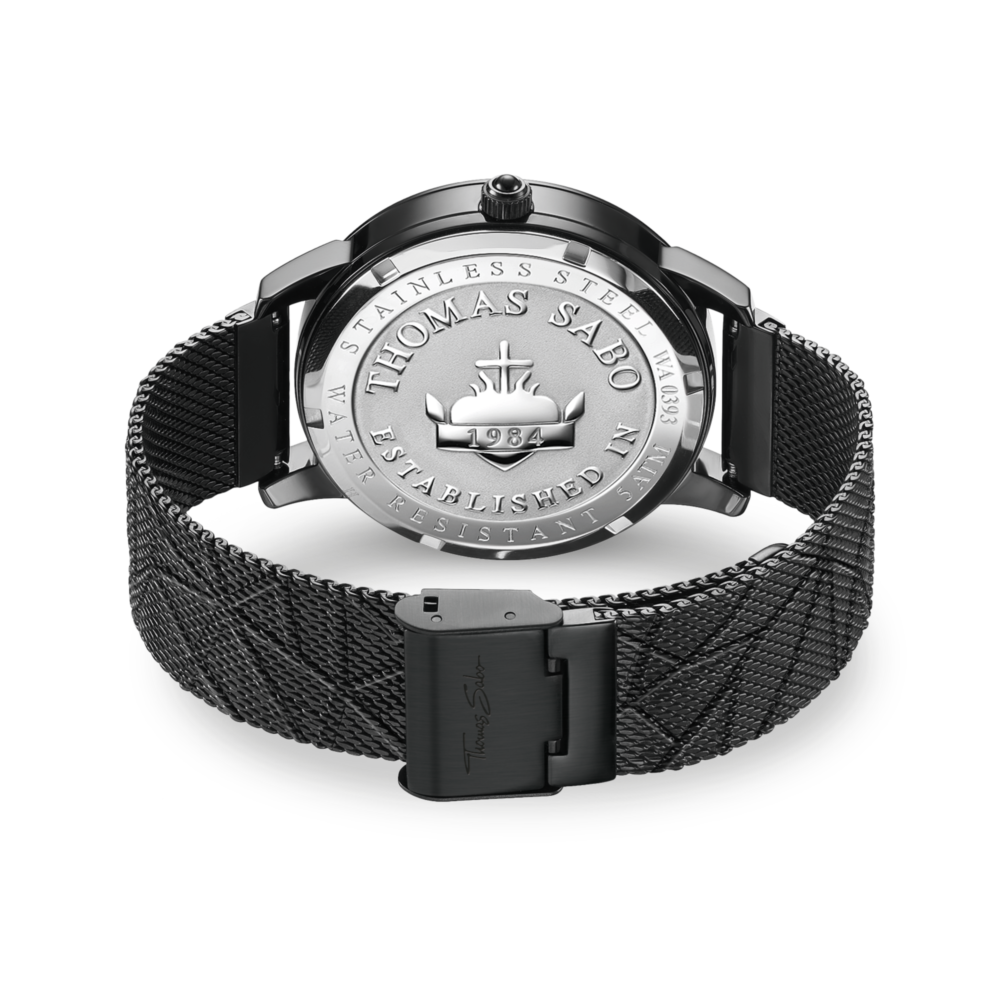 THOMAS SABO Elements of Nature Watch with black stones two-tone - Image 5