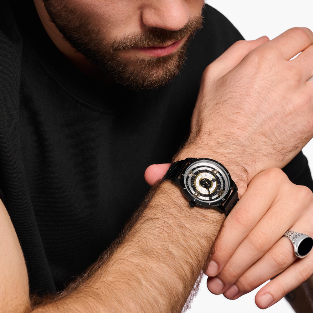 THOMAS SABO Elements of Nature Watch with black stones two-tone - Image 2