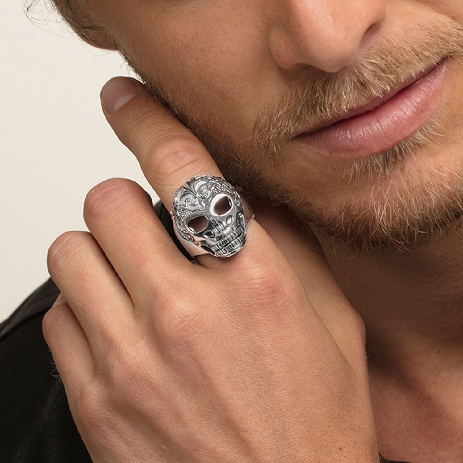 Thomas Sabo "Lily Skull" Ring - Image 4