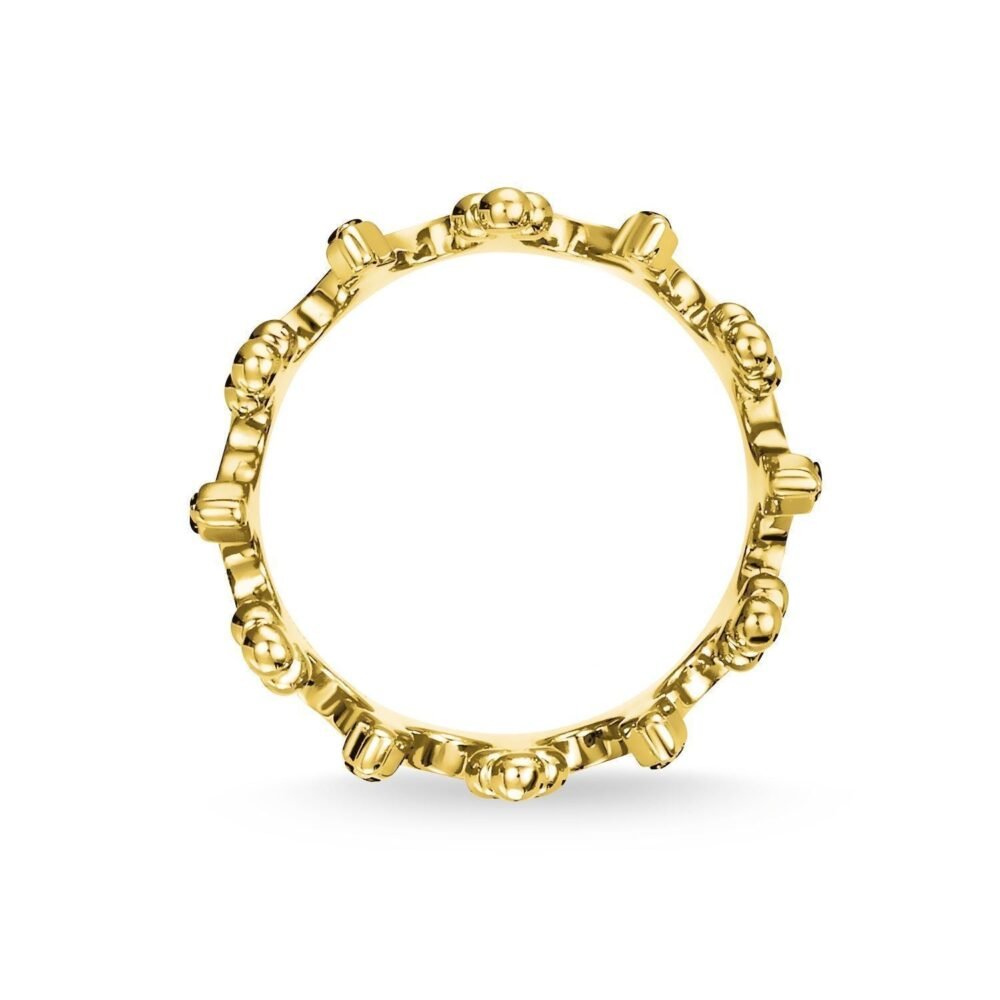 Thomas Sabo Ring "Crown Gold" - Image 8