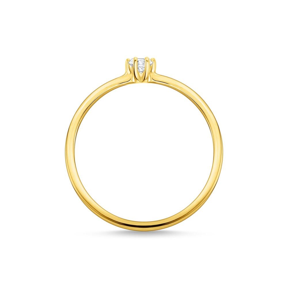 Thomas Sabo Ring White Stone - Image 2