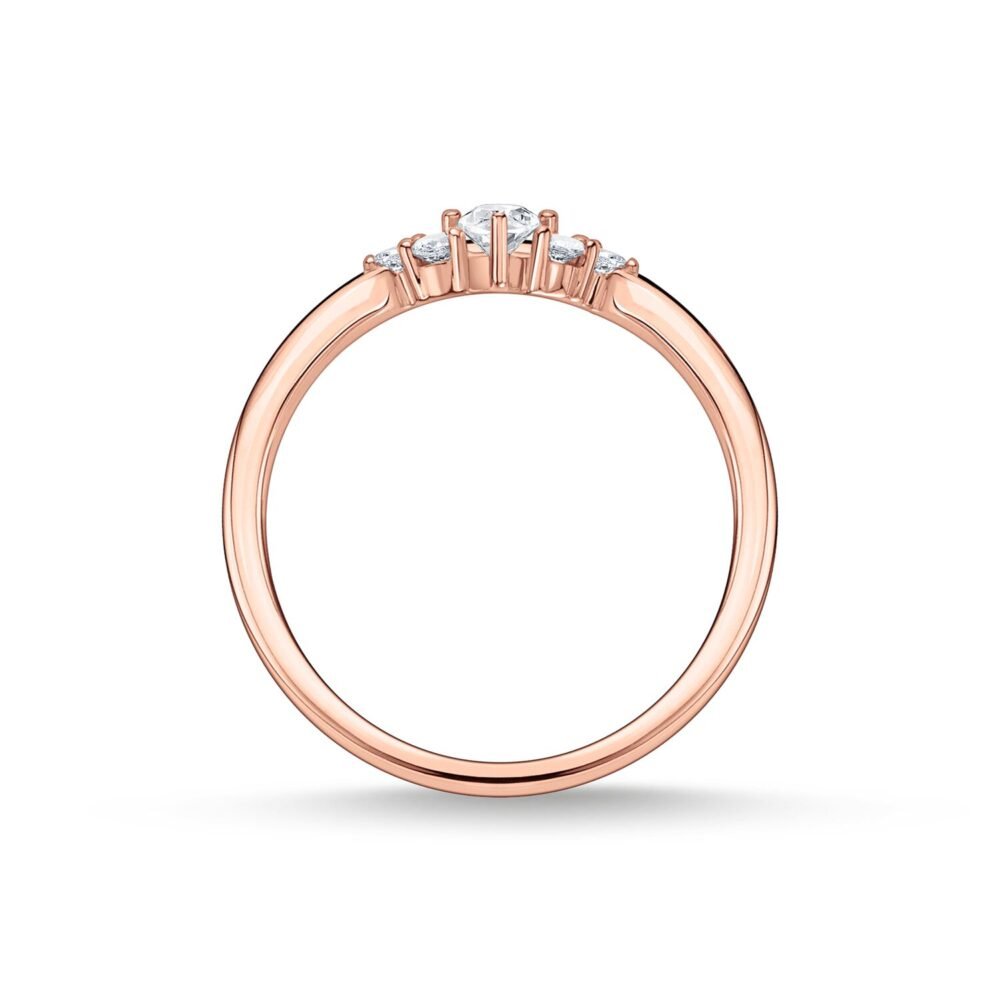 Thomas Sabo Ring White Stones - Image 2