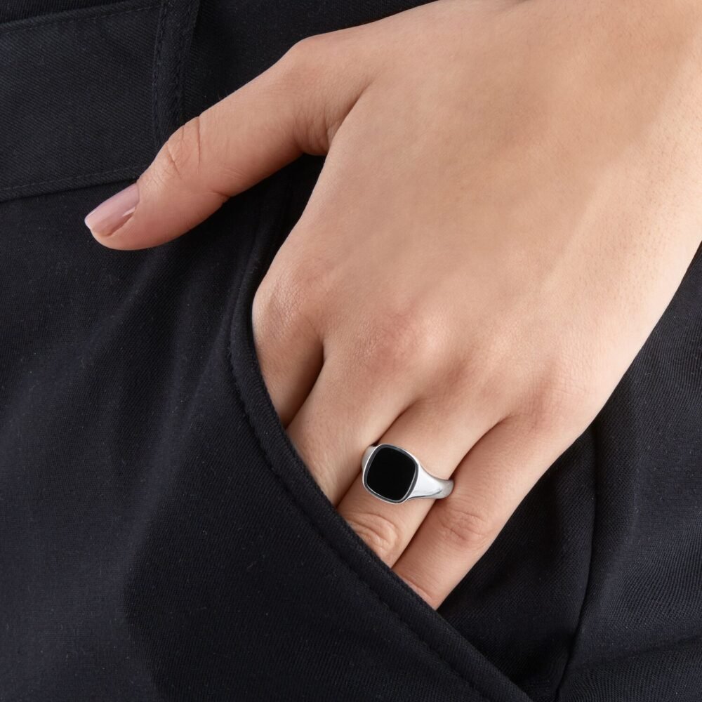 Thomas Sabo Ring Classic Black Silver - Image 3