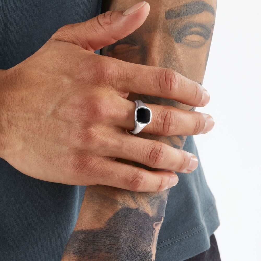 Thomas Sabo Ring Classic Black Silver - Image 2