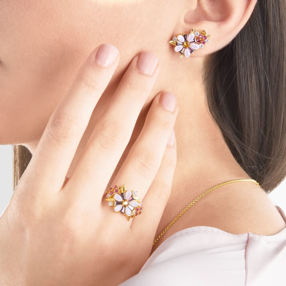 Thomas Sabo Ring Flowers Gold - Image 2