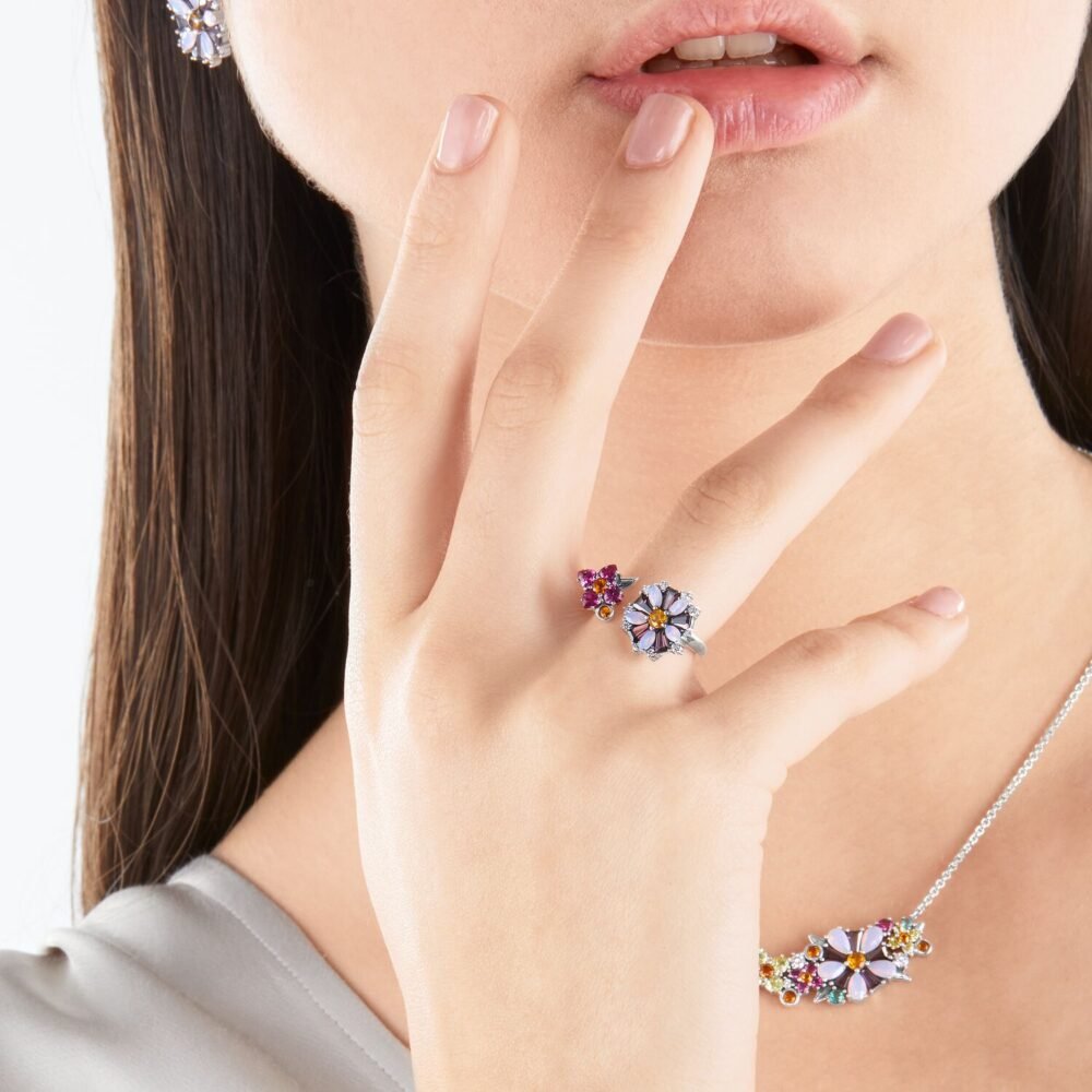 Thomas Sabo Ring Flowers Silver - Image 2