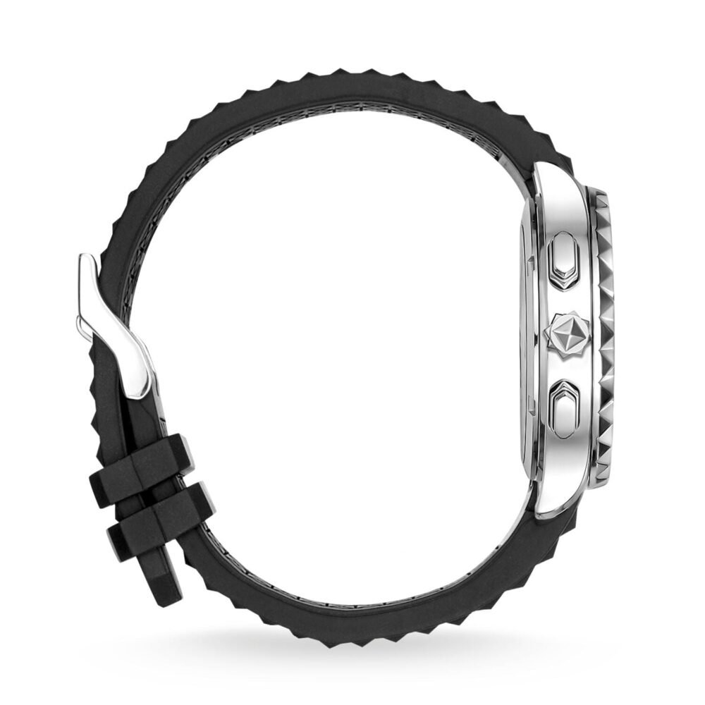 Thomas Sabo Men's Watch Rebel At Heart Chronograph Silver Black - Image 2
