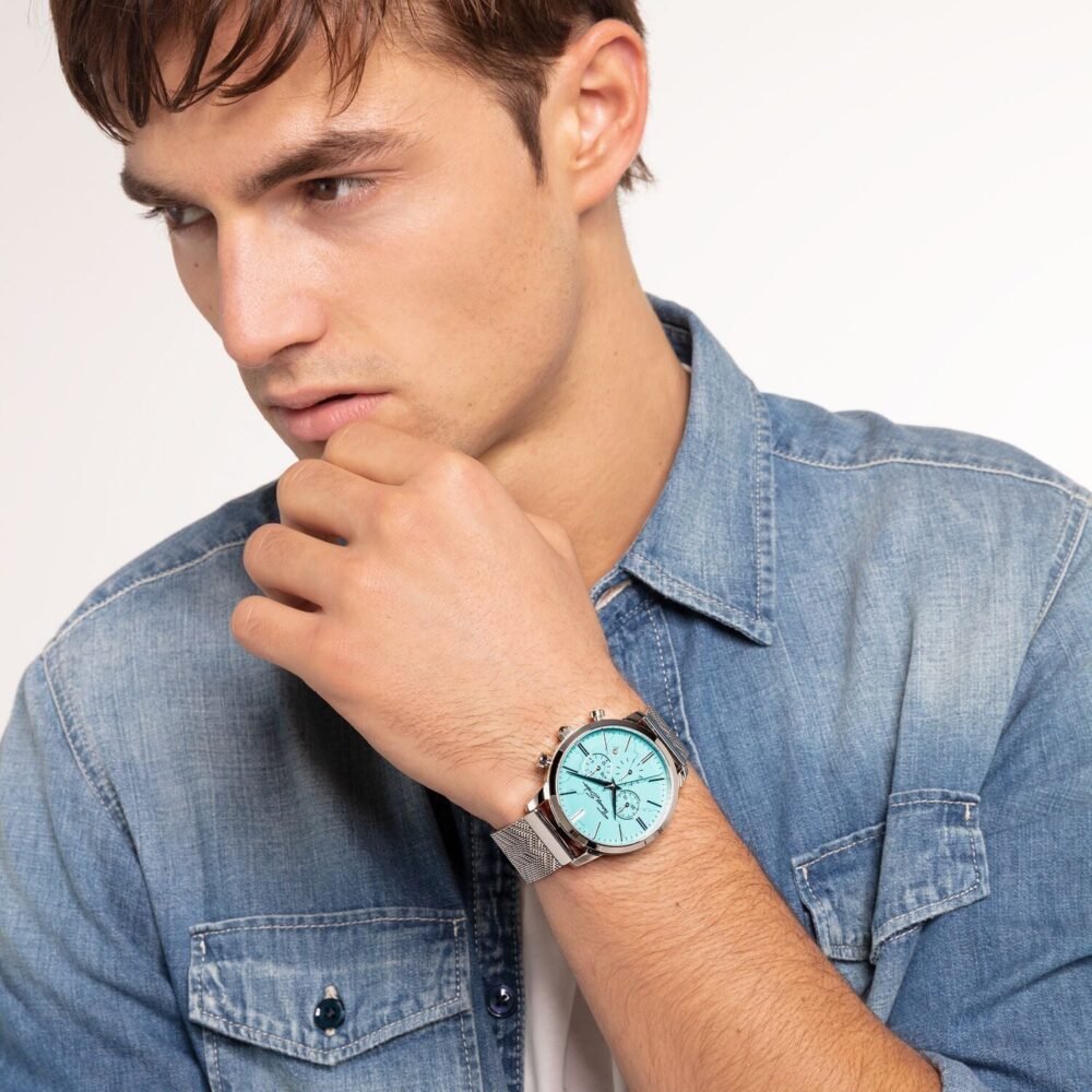 Thomas Sabo Men's Watch Chronograph Arizona Spirit Turquoise - Image 4