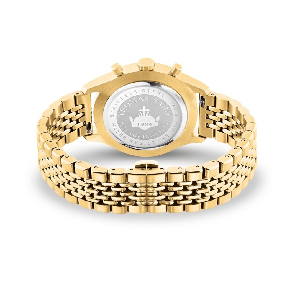 Thomas Sabo Men's Watch Chronograph Gold - Image 3