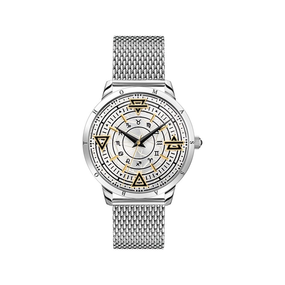THOMAS SABO Men's watch elements of nature silver