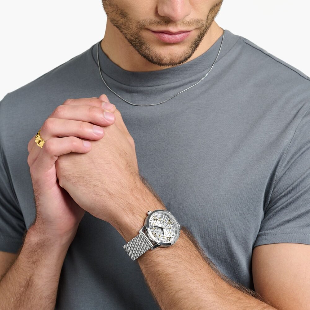 THOMAS SABO Men's watch elements of nature silver - Image 4