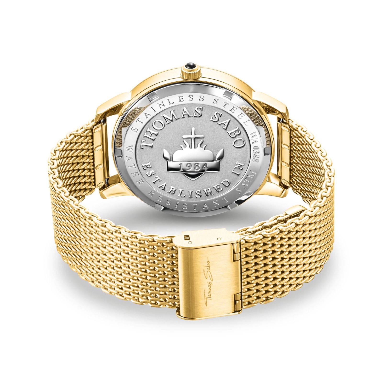 THOMAS SABO Men's watch elements of nature gold - Image 3